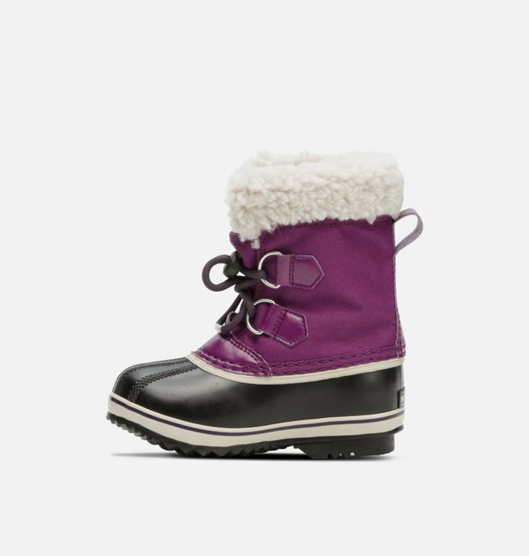 Sorel Barn Vinterkängor Lila/Svarta - Childrens Yoot Pac™ Nylon - VIF-350129